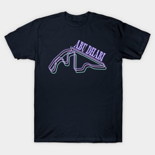 Abu Dhabi Track Outline T-Shirt